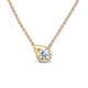 Hearts On Fire Lu Droplet Pendant, 0.30 ctw