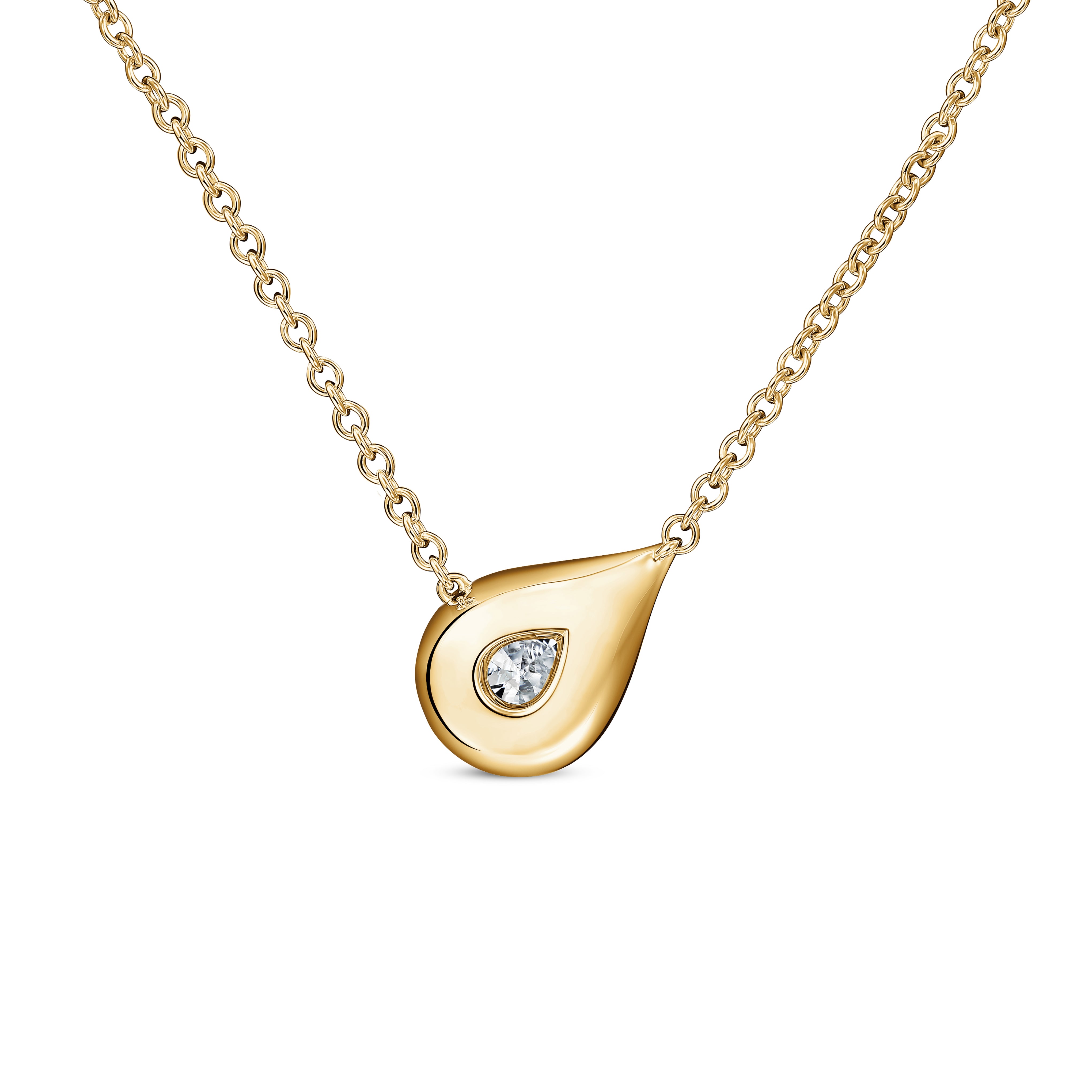 Hearts On Fire Lu Droplet Pendant, 0.50 ctw