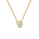 Lu Yellow Gold Diamond Droplet Pendant, 0.30 ctw