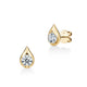Hearts On Fire Lu Droplet Stud Earrings, 0.67 ctw