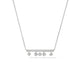 Barre Floating Diamond Necklace