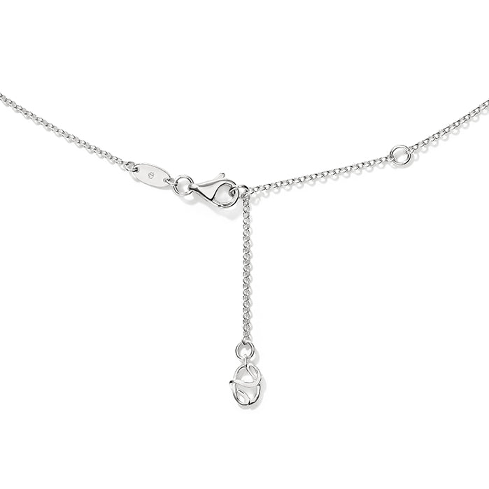 Barre Floating Single Diamond Pave Necklace