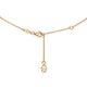 Barre Floating Single Diamond Pave Necklace