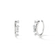 Barre Floating Diamond Small Hoops