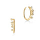 Hearts On Fire Barre Floating Diamond Small Hoops, 1.42 ctw