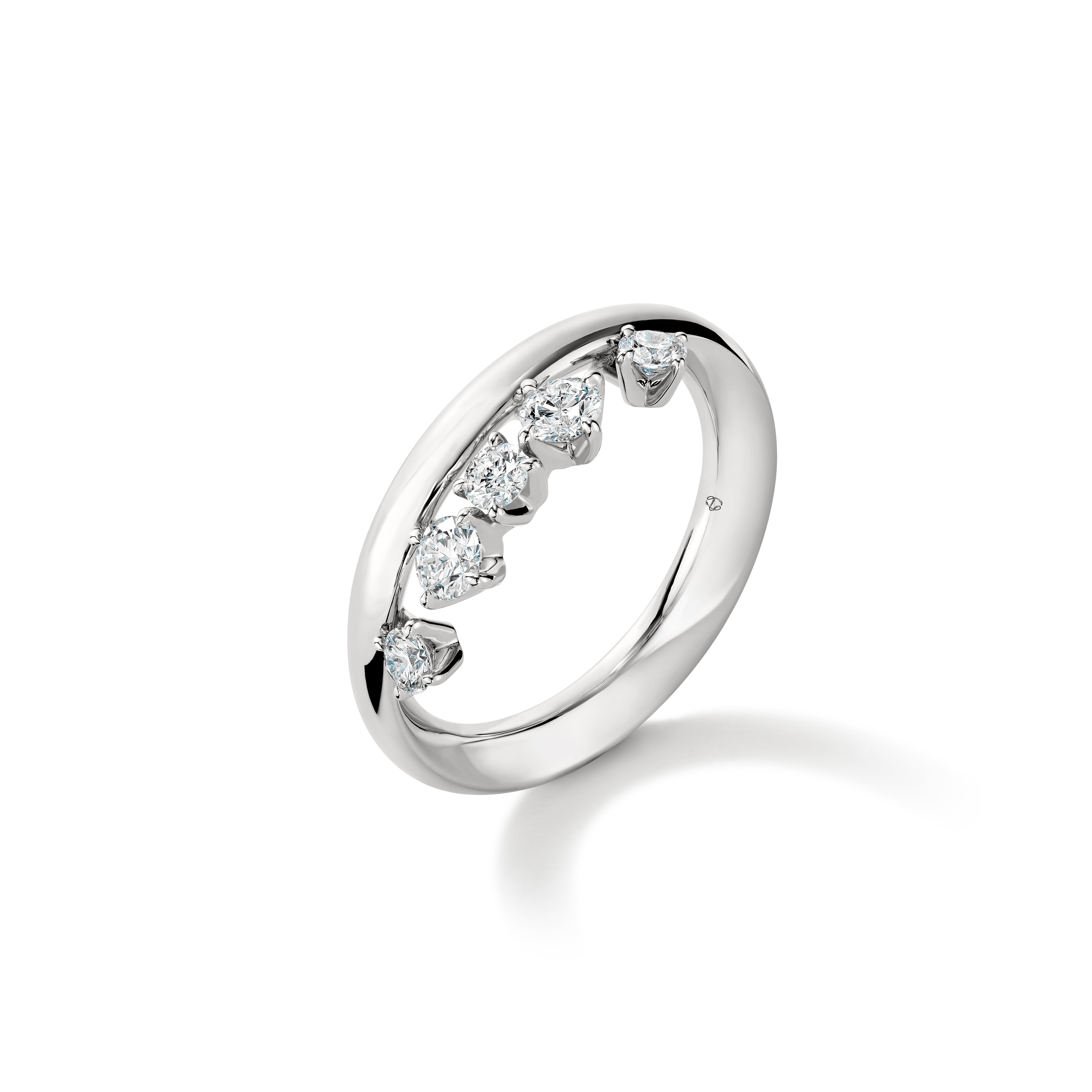 Hearts On Fire Barre Floating Diamond Ring