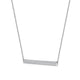 Hearts On Fire Barre Pave Pendant Necklace