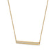 Hearts On Fire Barre Pave Pendant Necklace