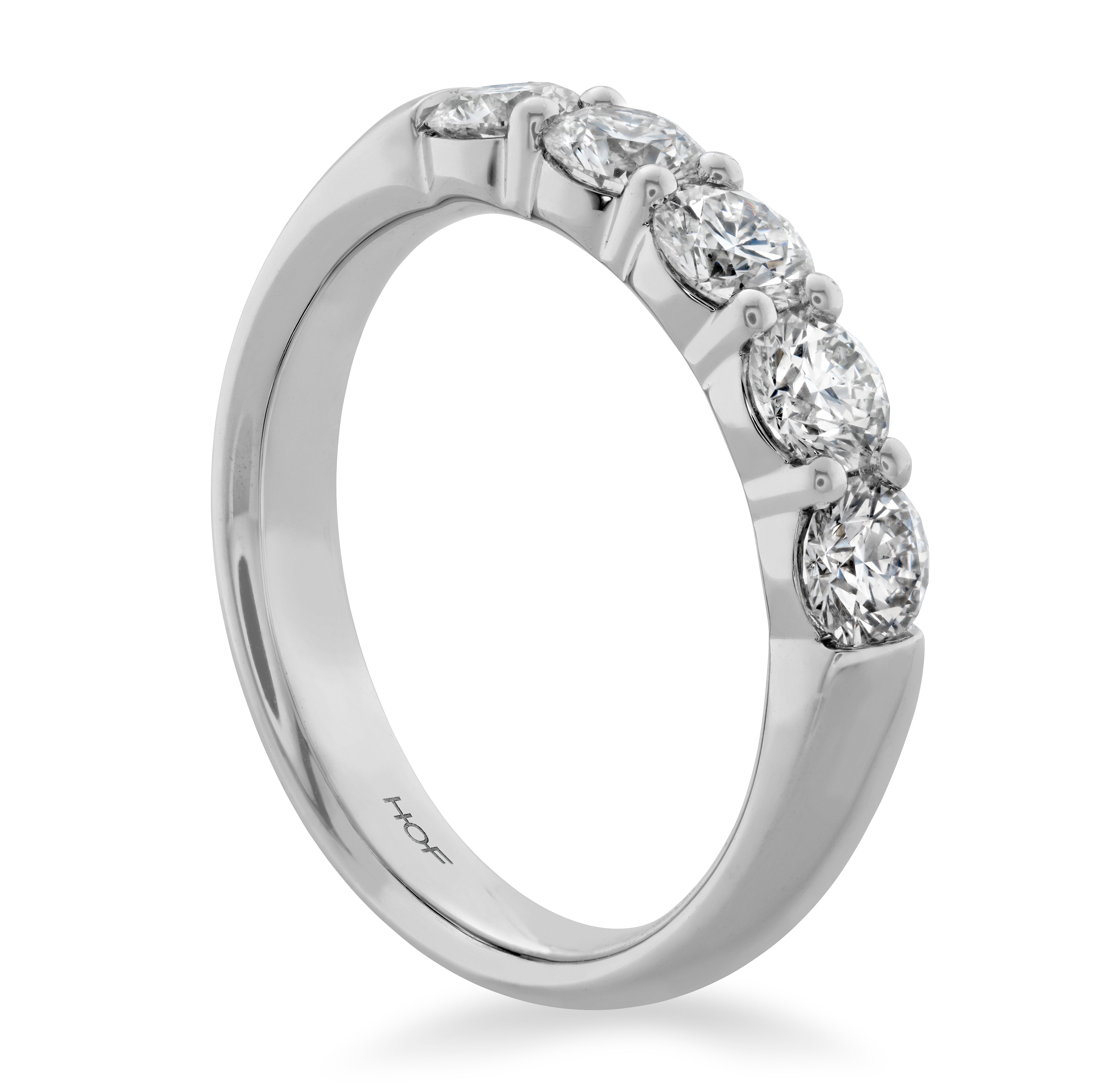Hearts On Fire Signature 5-Stone Band, alternate view