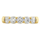 Hearts On Fire Signature 5 Stone Diamond Band