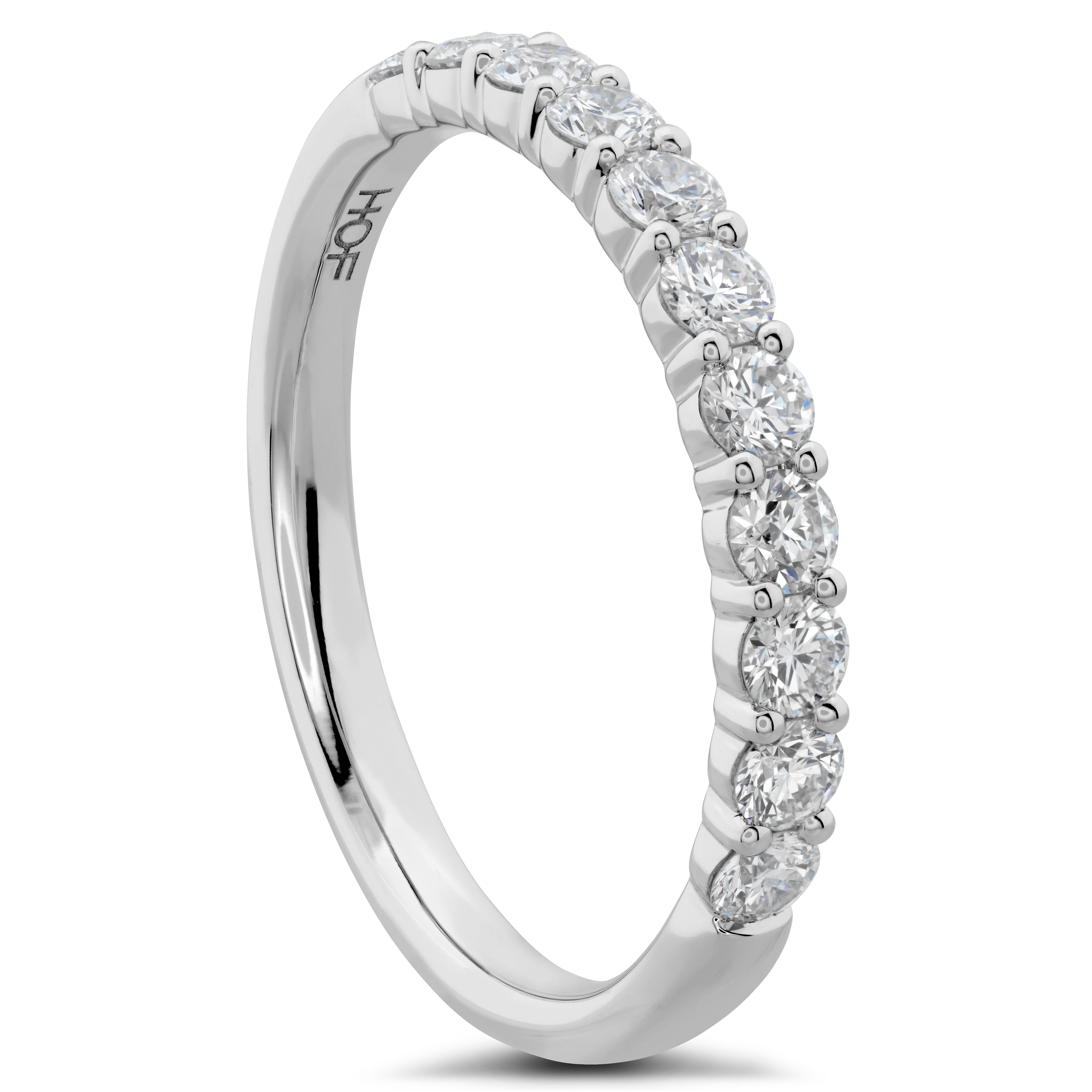 Hearts On Fire Signature 11-Stone Band, alternate view