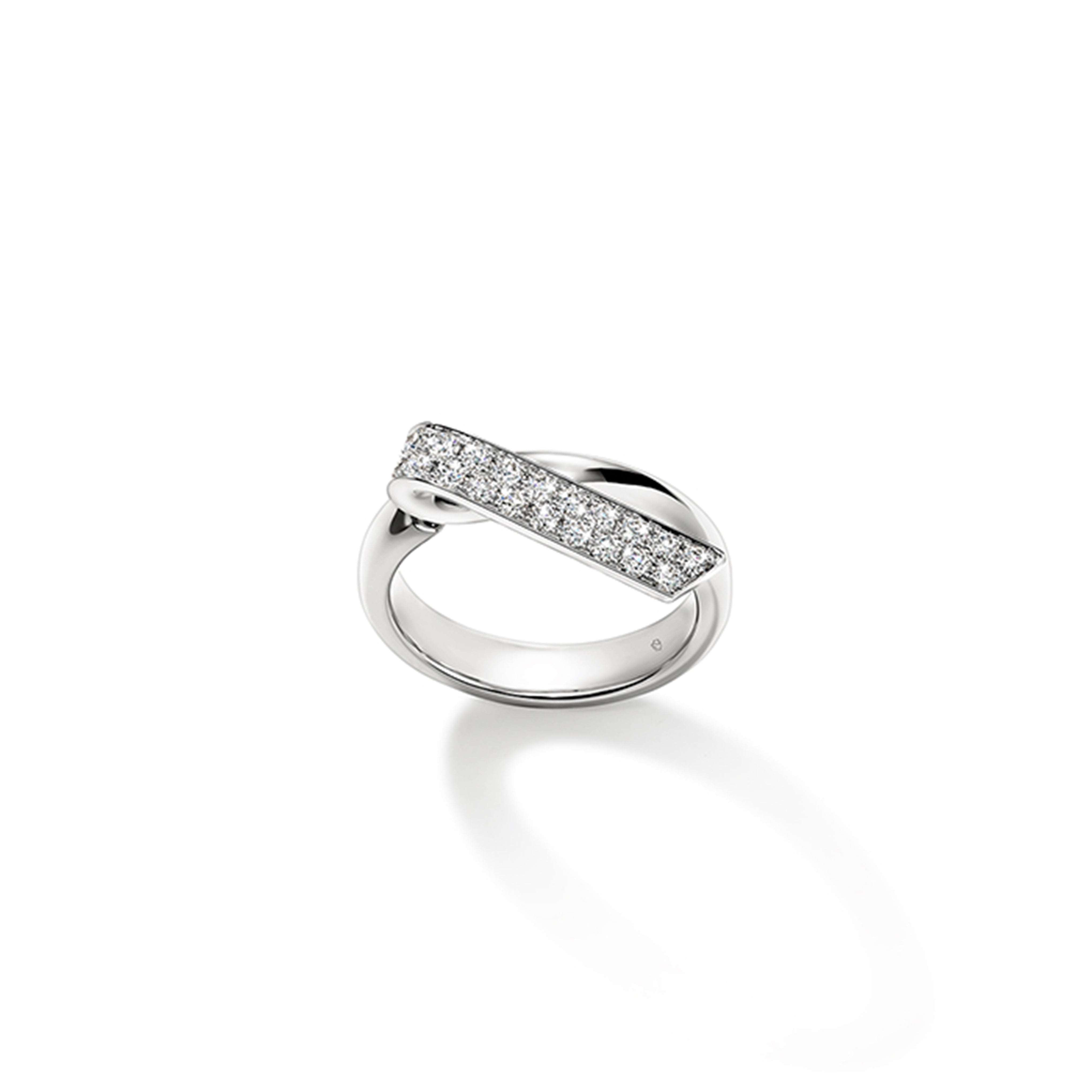 Hearts On Fire Inside/Out Elongated Flip Ring, 0.46 ctw