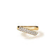 Hearts On Fire Inside/Out Elongated Flip Ring, 0.42 ctw