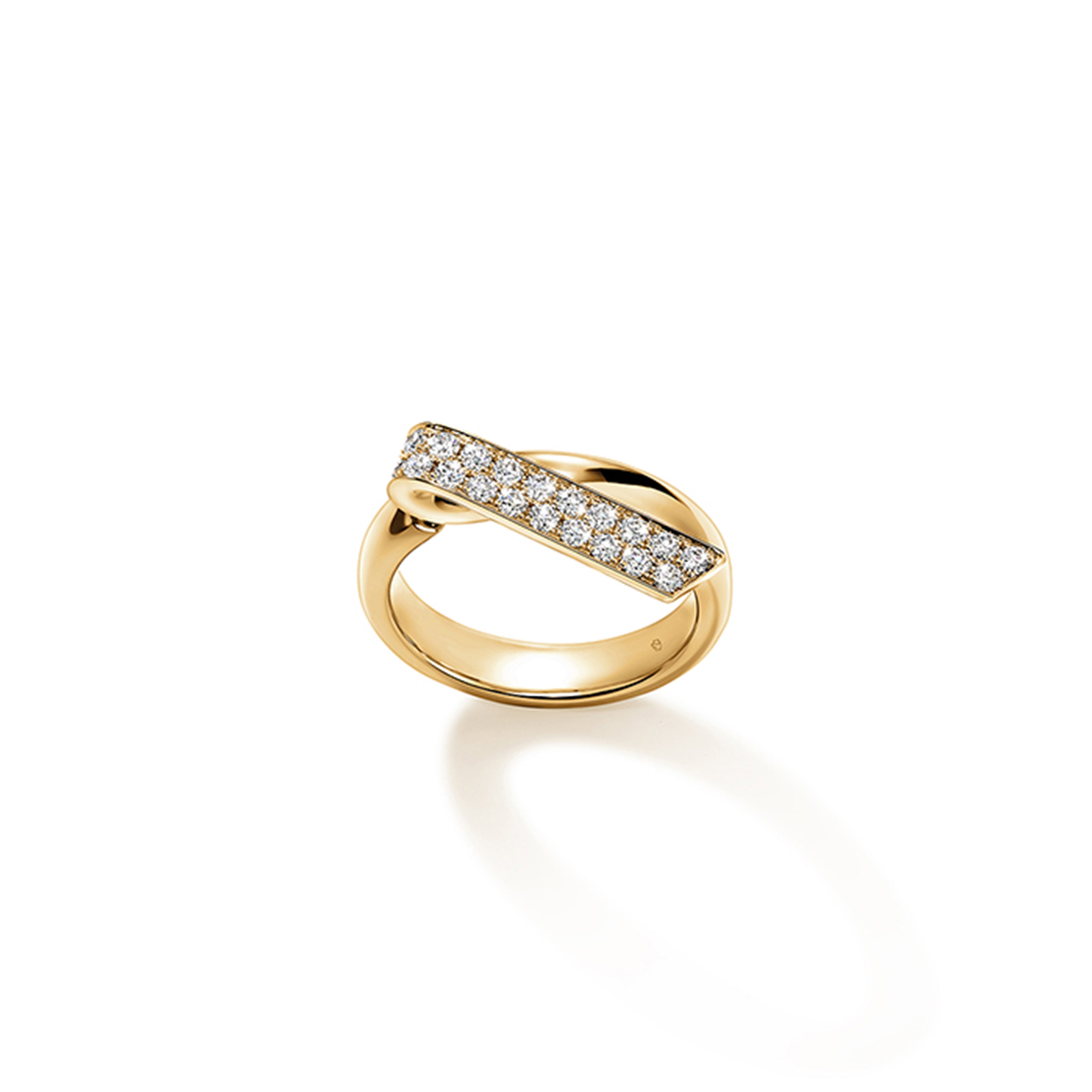 Hearts On Fire Inside/Out Elongated Flip Ring, 0.42 ctw