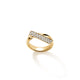Hearts On Fire Inside/Out Elongated Flip Ring, 0.42 ctw