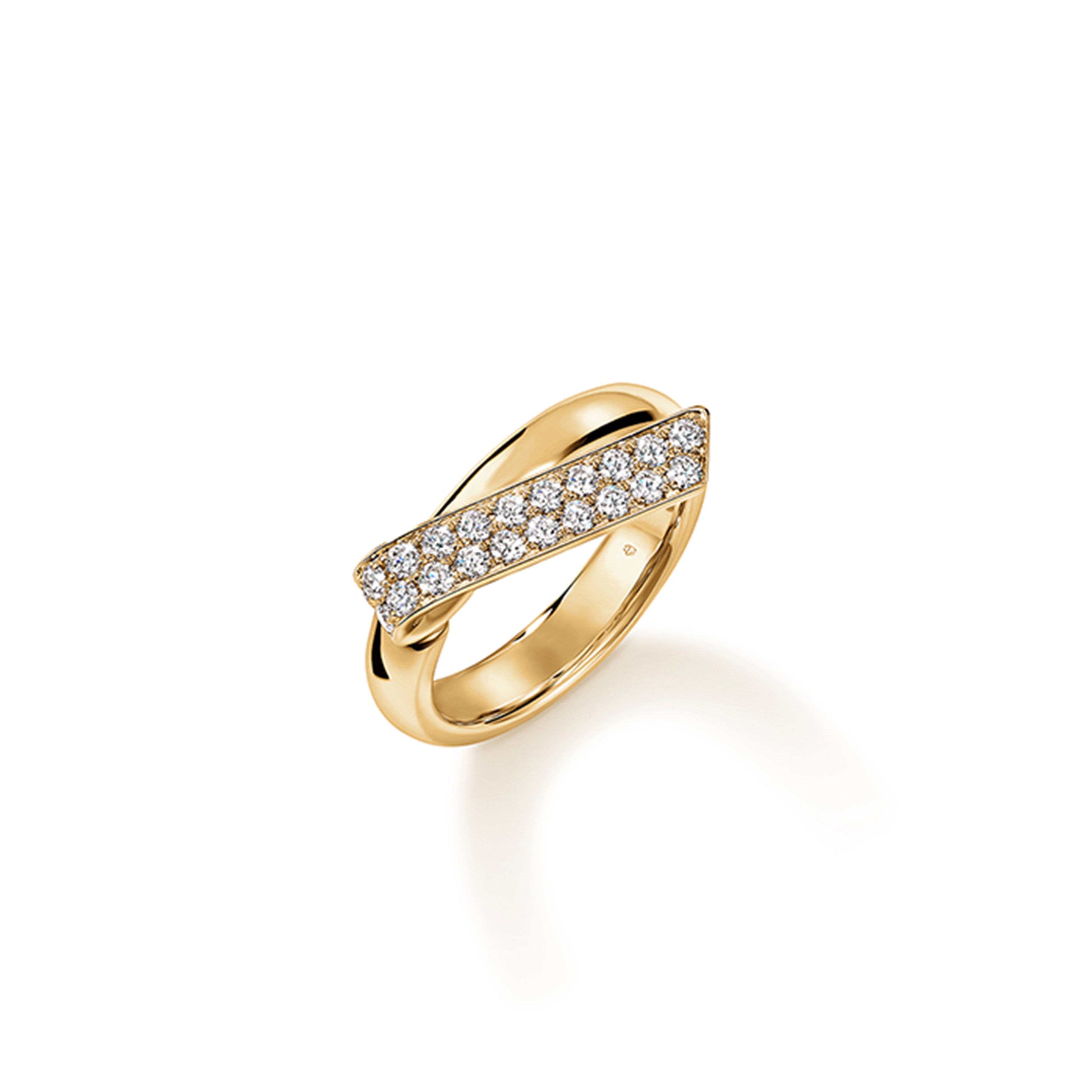Hearts On Fire Inside/Out Elongated Flip Ring, 0.42 ctw