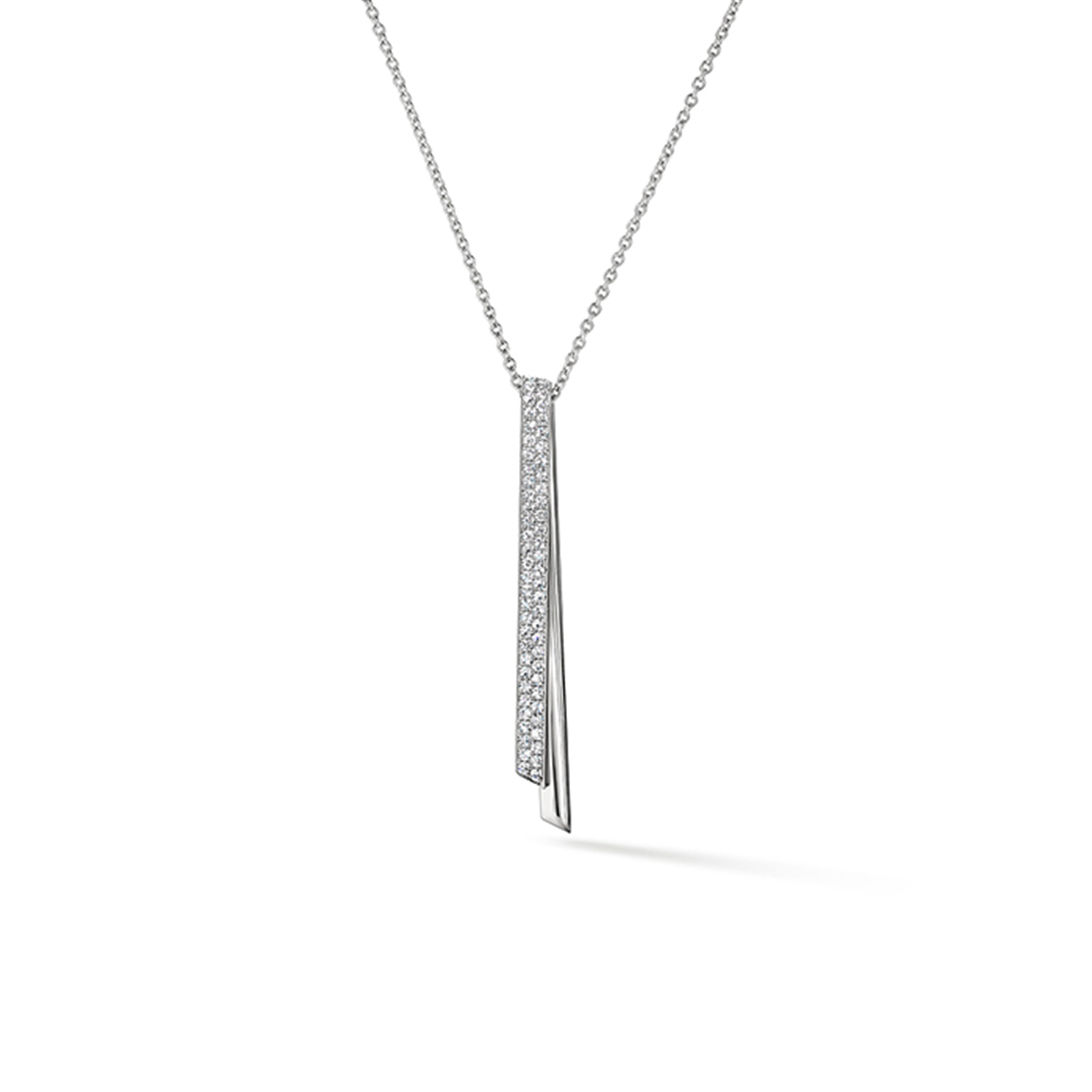 Hearts On Fire Inside/Out Flip Drop Pendant Necklace, 0.44 ctw