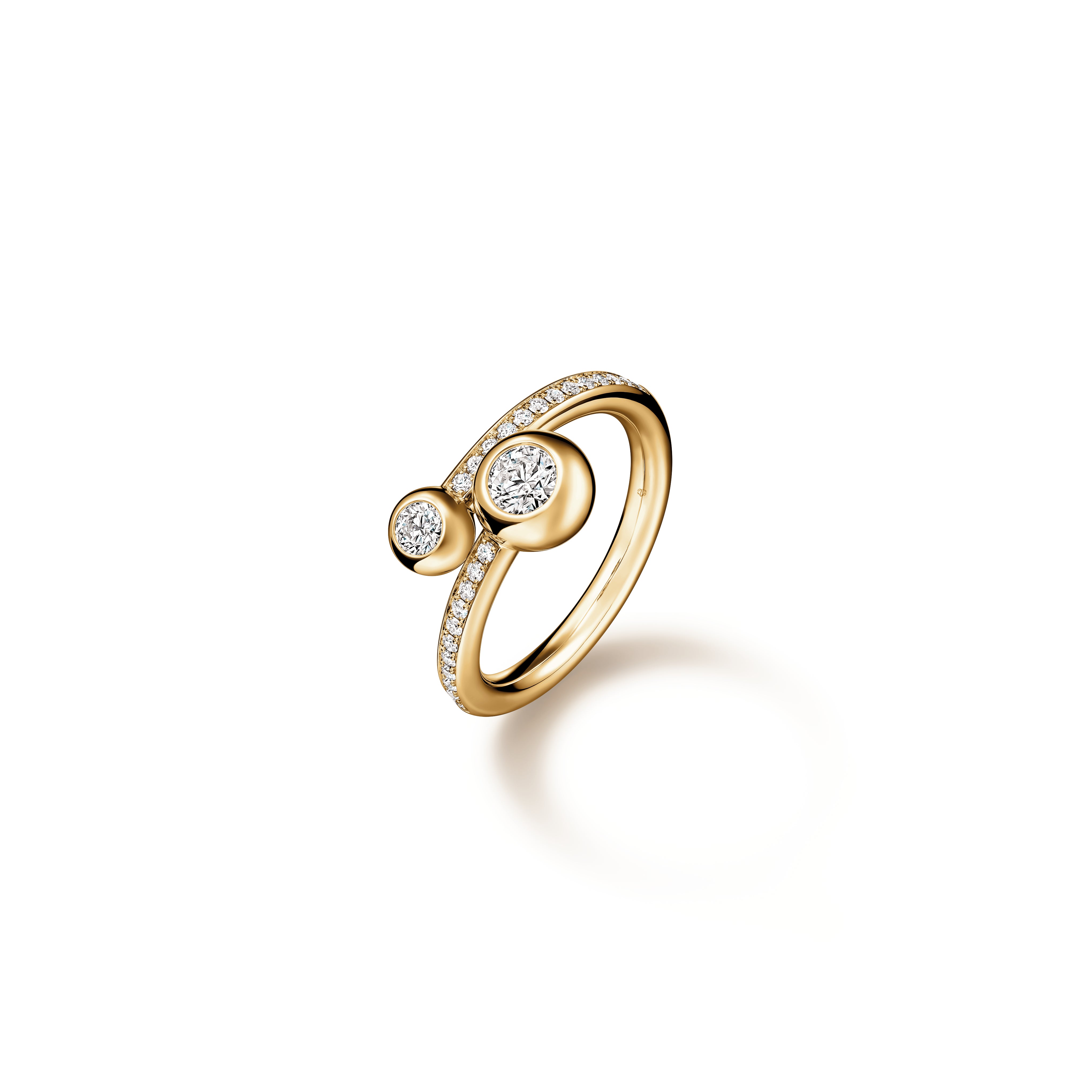Hearts On Fire Dream Bypass Pave Ring