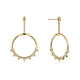 Hearts On Fire Aerial Sunrise Drop Earrings, detail view