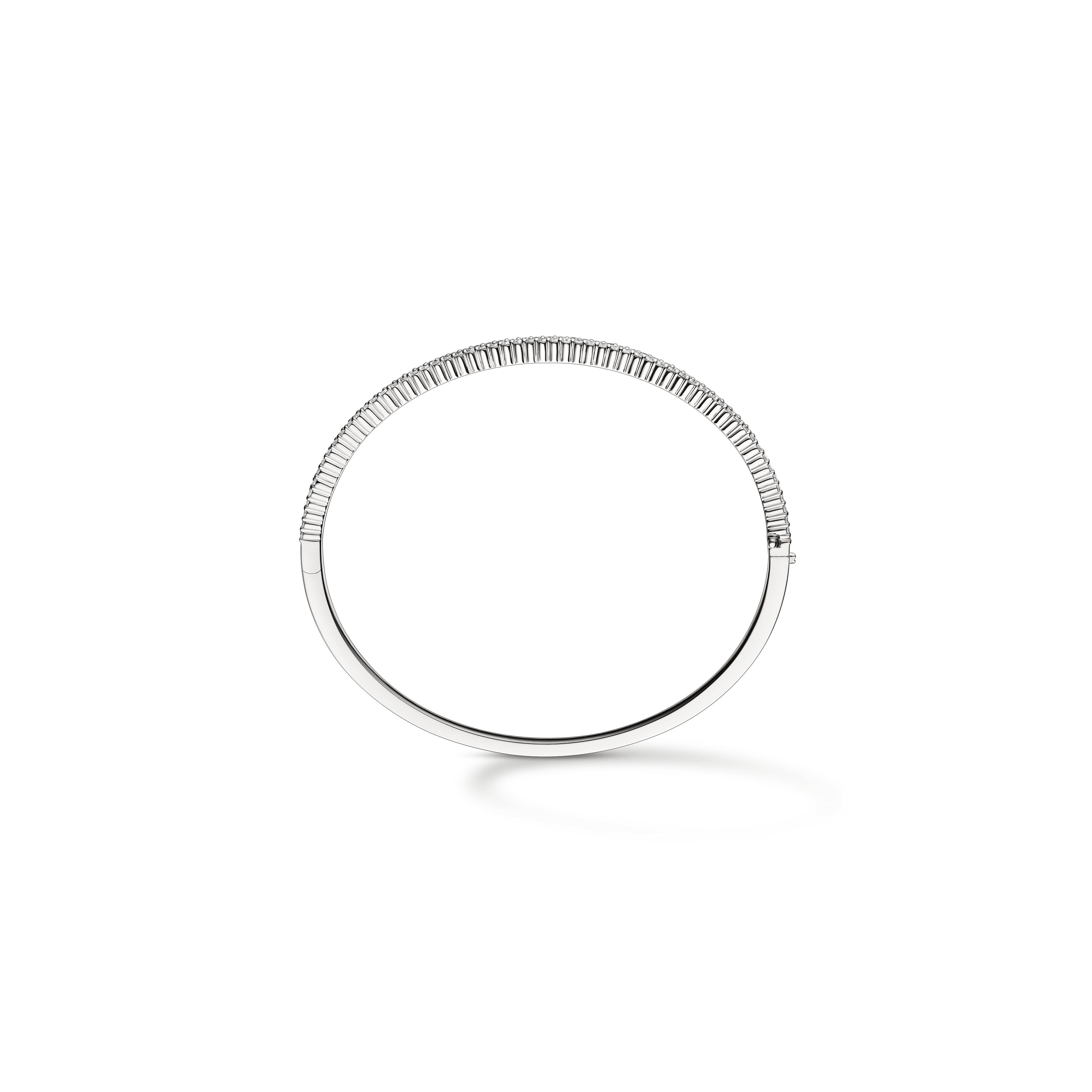 Hearts On Fire Two-Row Diamond Bangle, alternate view