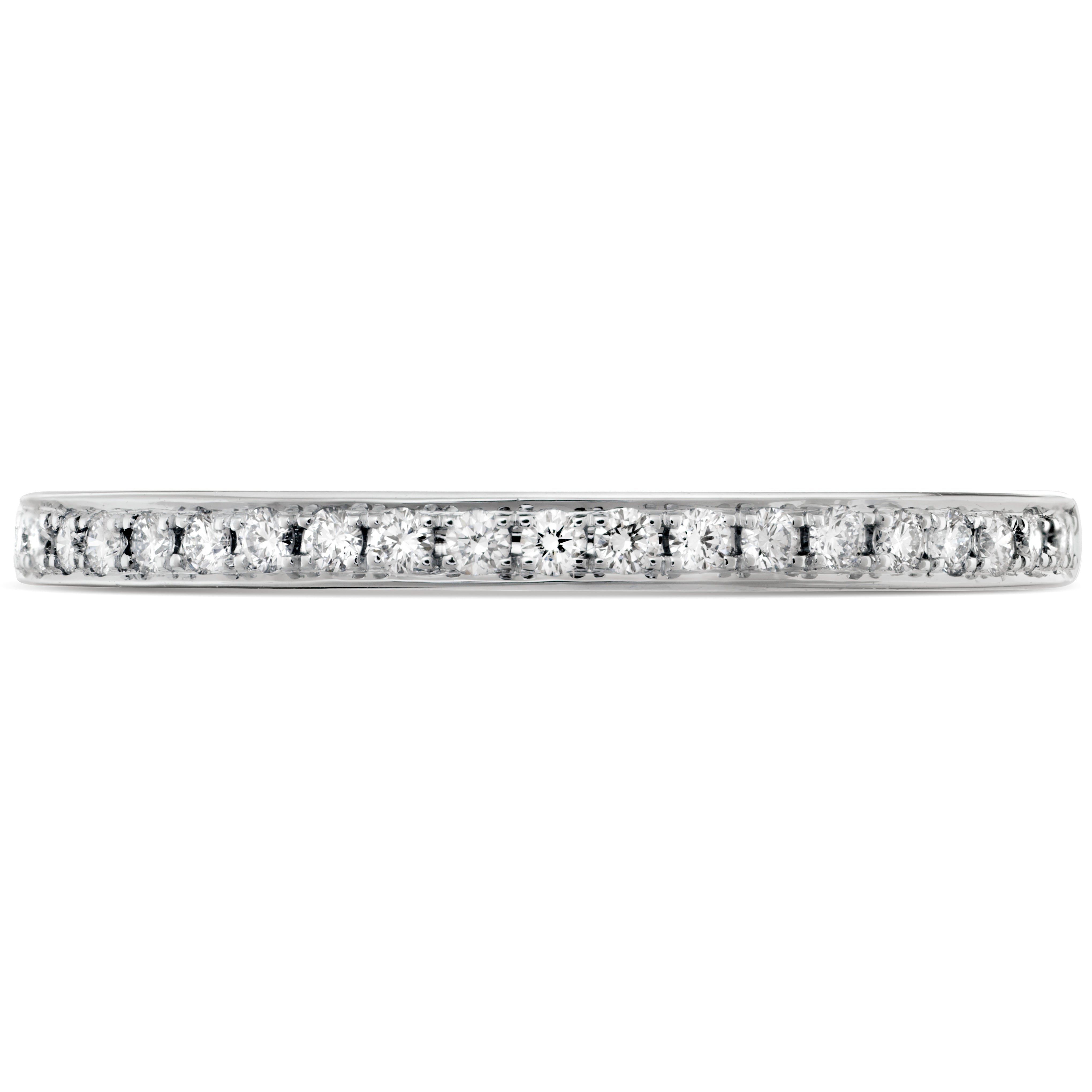 Hearts On Fire Signature Diamond Band in white gold