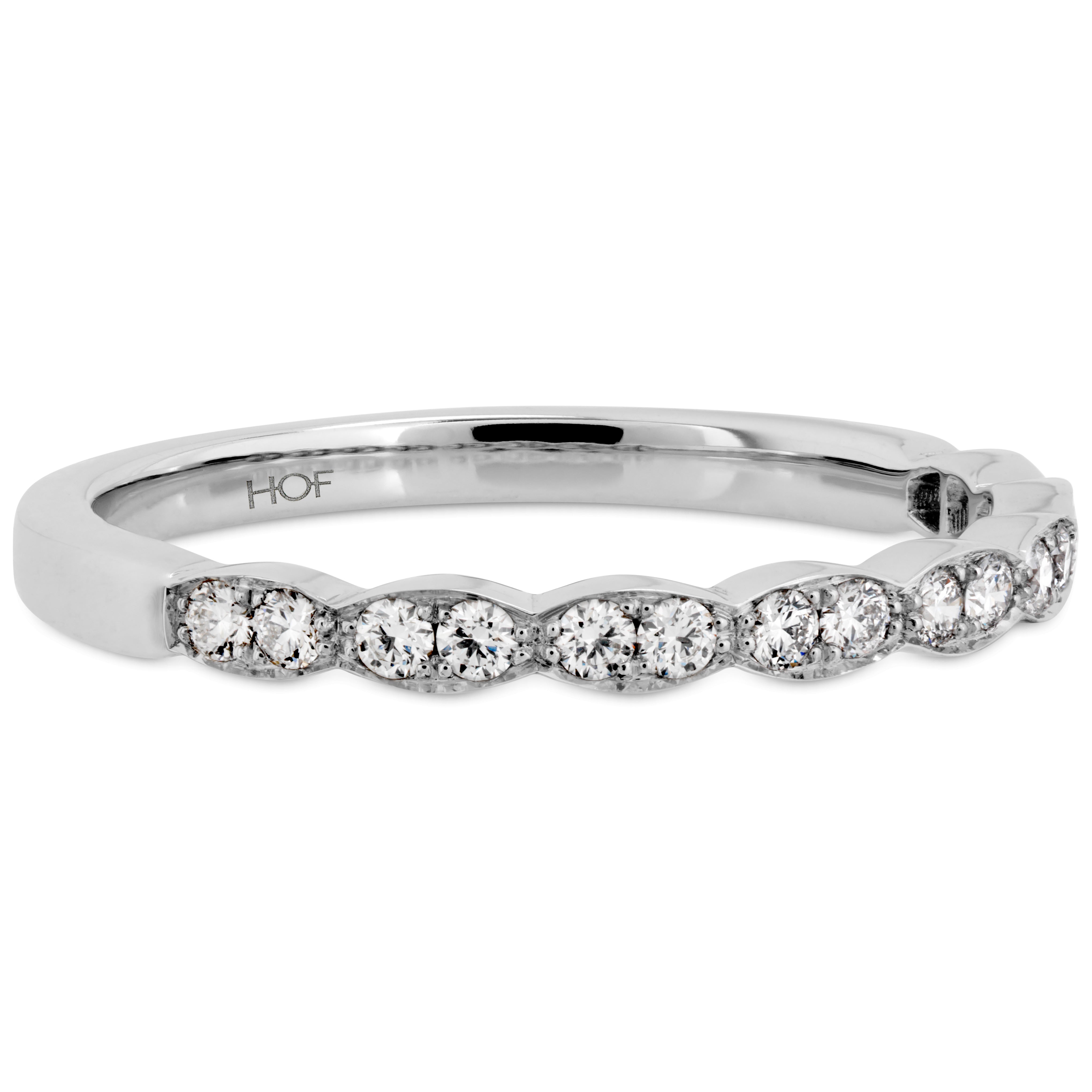 Hearts On Fire Lorelei Floral Diamond Band, detail view