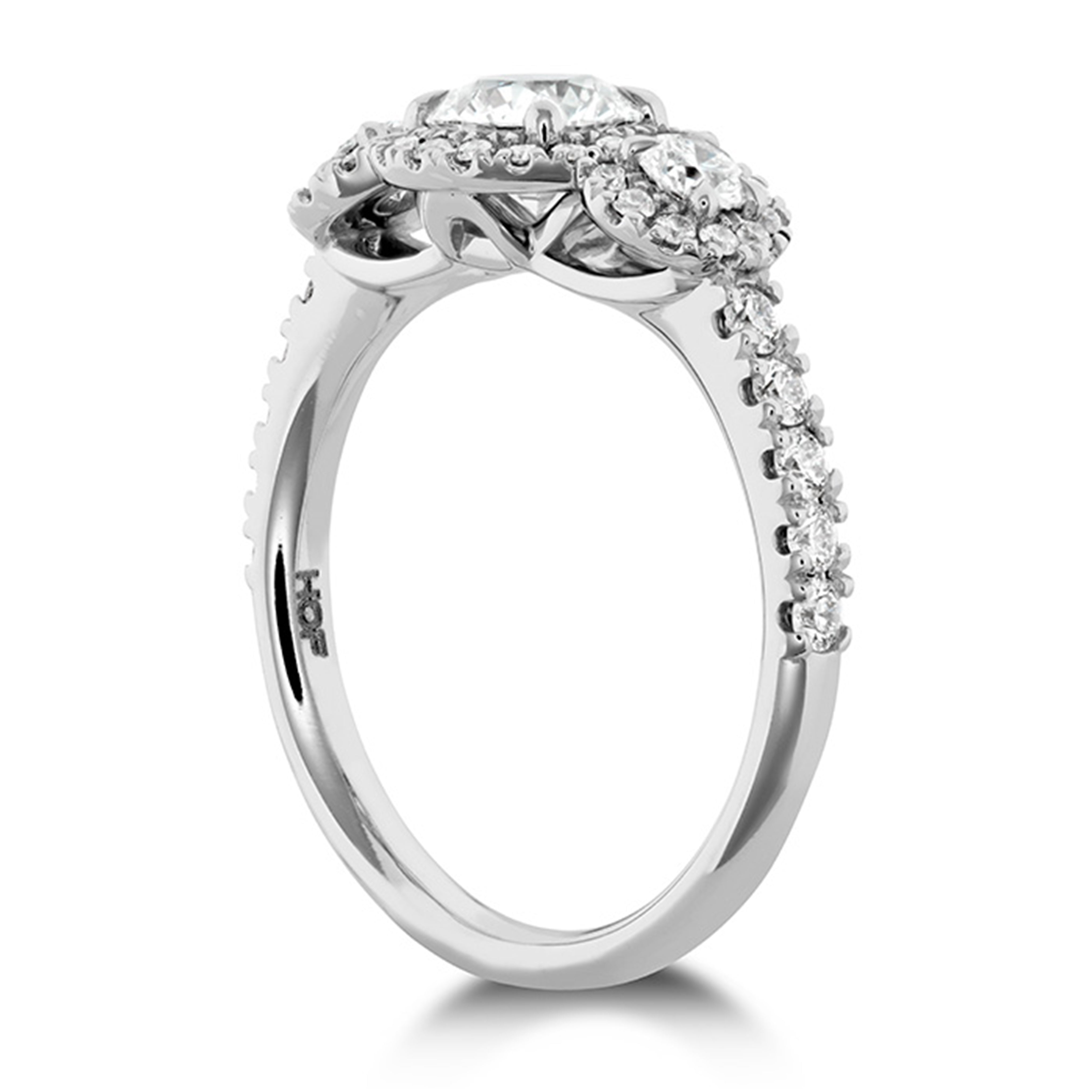 Hearts On Fire Integrity engagement ring, alternate view