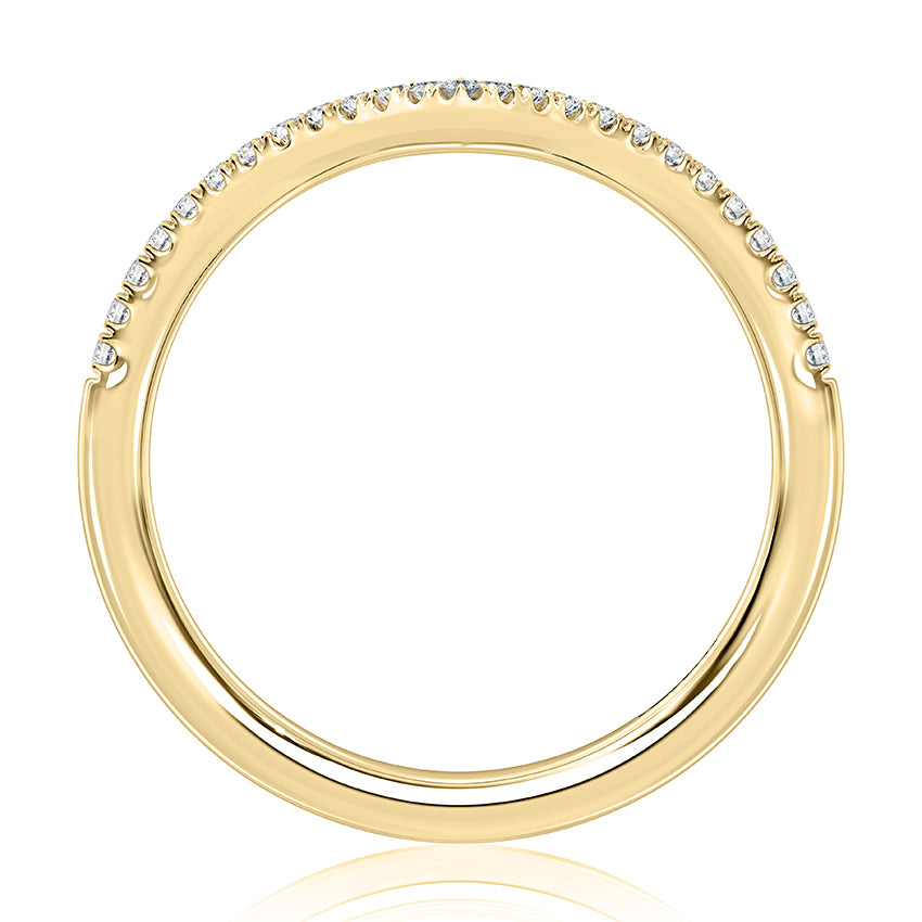 Diamond Wedding Bands  -  Women'