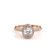 Venetian Oval Engagement Ring Setting