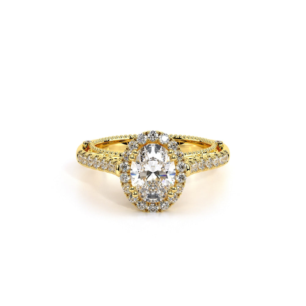 Venetian Oval Engagement Ring Setting